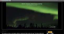 Desktop Screenshot of ironcreekphotographyblog.com